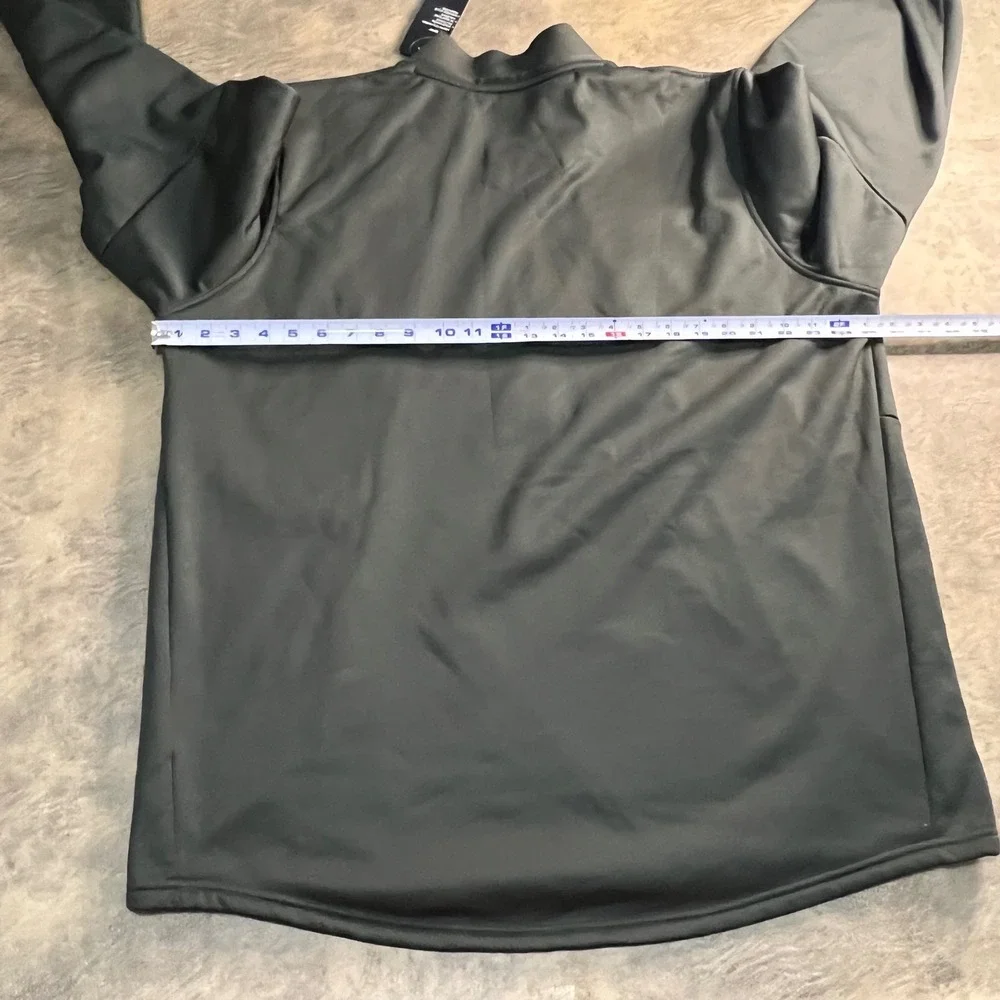 Under Armour Specialist Grid Quarter-Zip Mens XXL Gray 1359146 Pullover Sweater